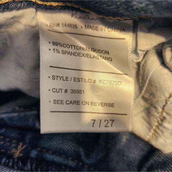KanCanHigh Rise Mom Fit Jeans 7/27 - Picture 12 of 13